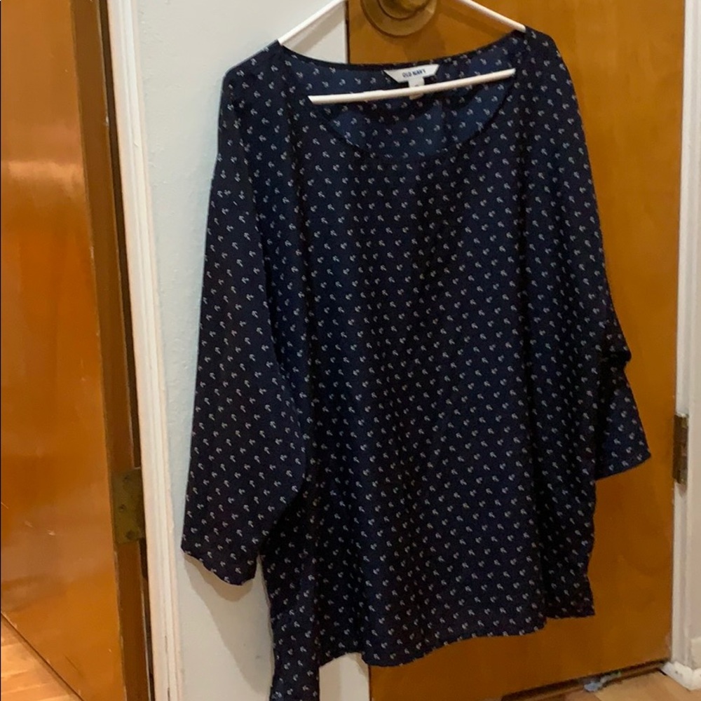 Flowy anchor blouse from Old Navy